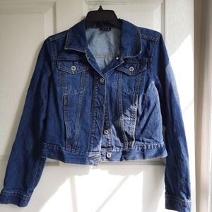 Cropped Denim Jacket